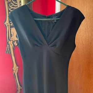 Chic Sleeveless Chaps Maxi Dress